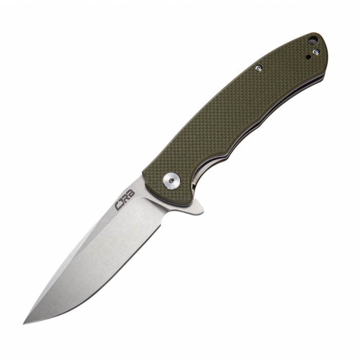 Cjrb CJRB Taiga Folder 3.57 in Blade Green G-10 Handle - $40.78 at Everest