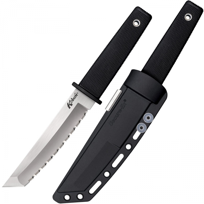 Cold Steel Cold Steel Kobun Fixed 5.5 in Serrated Blade Kray-Ex Handle - $56.94 at Everest