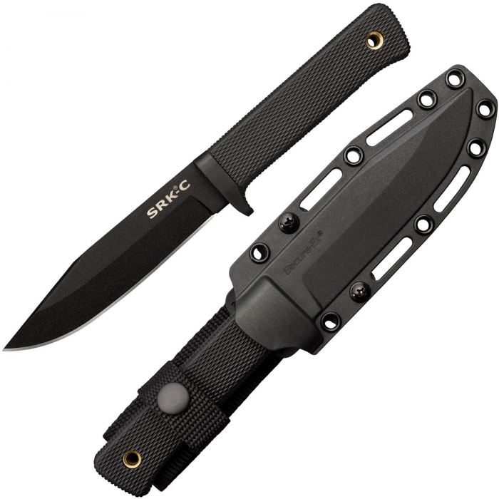 Cold Steel Cold Steel SRK Compact Fixed 5 in Blade Kray-Ex Handle - $43.99 at Everest