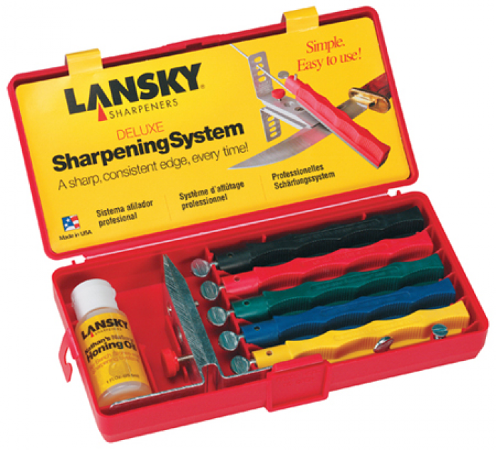 Lansky Lansky Deluxe Controlled-Angle Knife Sharpening System - $53.54 at Everest