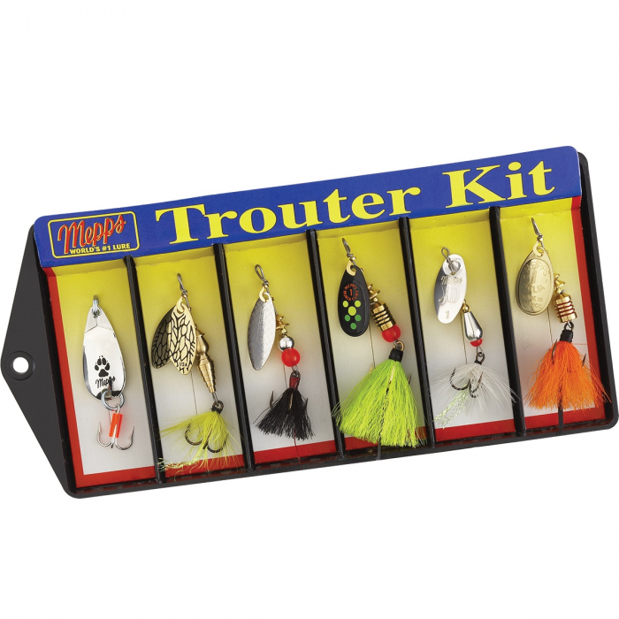 Mepps Mepps Trouter Kit - Plain and Dressed Lure Assortment - $32.88 at Everest