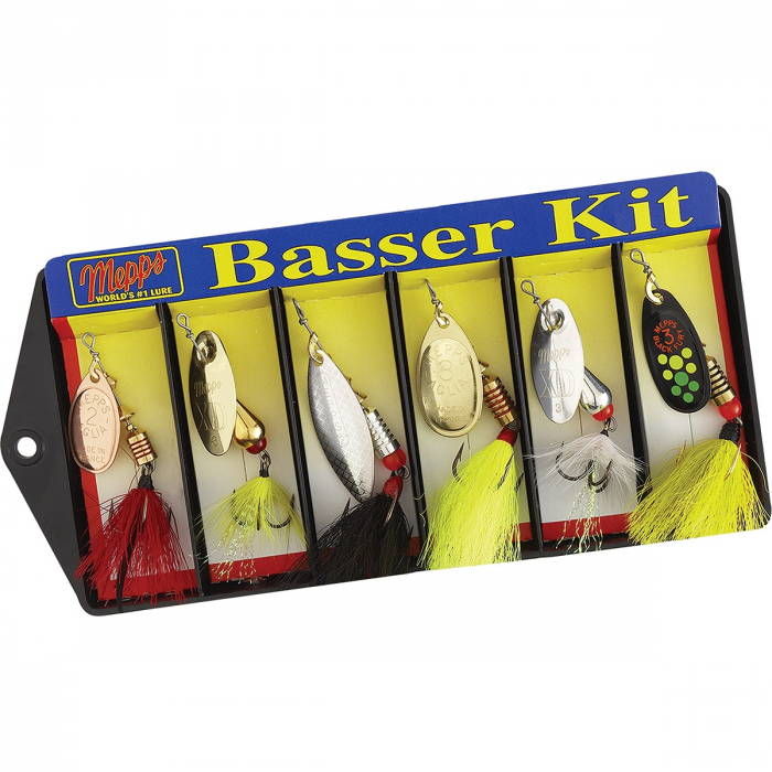 Mepps Mepps Basser Kit 6 Lures Dressed - $38.38 at Everest