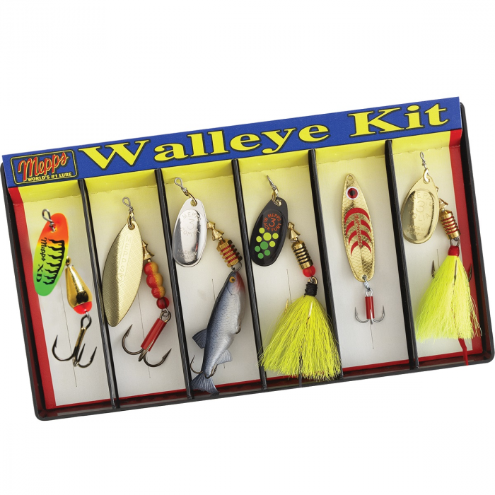 Mepps Mepps Walleye Kit - Plain and Dressed Lure Assortment - $35.50 at Everest