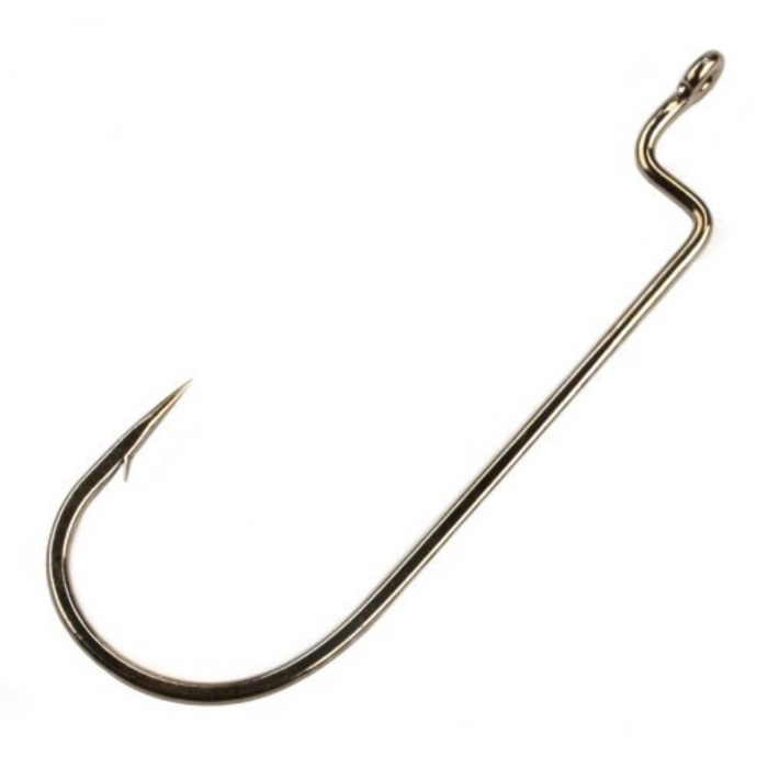 Gamakatsu Gamakatsu Worm Offset Bronze Hook Size 4/0 25 Per Pack - $18.69 at Everest