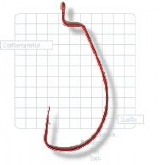 Gamakatsu Gamakatsu Worm Offset Ewg NS Black Hook Size 2/0 25 Per Pack - $16.14 at Everest