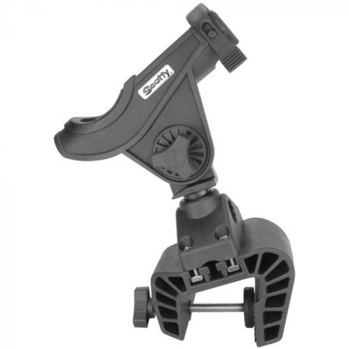 Scotty Scotty Baitcaster Rod Holder w 449 Clamp Mount Black - $63.74 at Everest