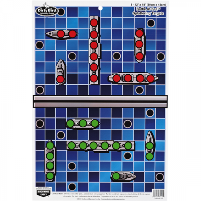 Birchwood Casey Birchwood Casey PREGAME Battle at Sea 12x18 Target 8PK - $11.04 at Everest