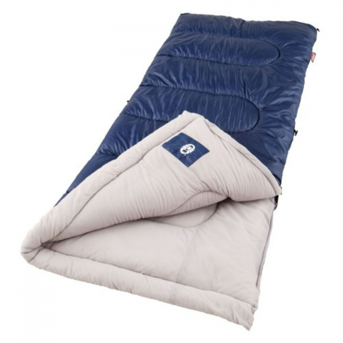 Coleman Coleman Sunridge 75x33 Inch Rectangle Sleeping Bag Blue - $39.94 at Everest