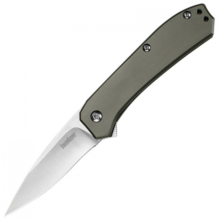 Kershaw Kershaw Amplitude Assisted 2.5 in Satin Plain SS Handle - $49.99 at Everest