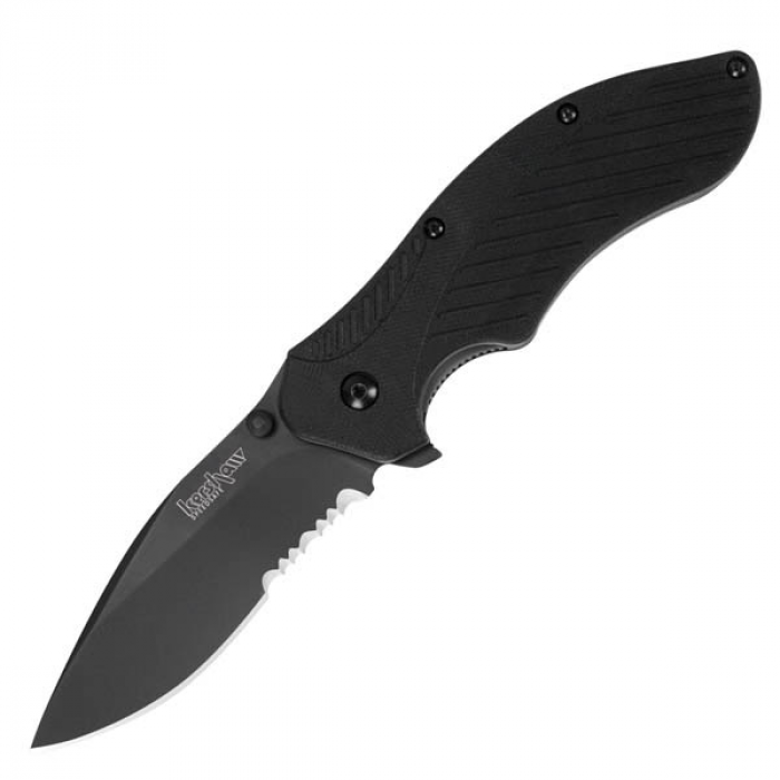 Kershaw Kershaw Clash Assisted 3.25 in Black Combo edge GFN Handle - $58.64 at Everest