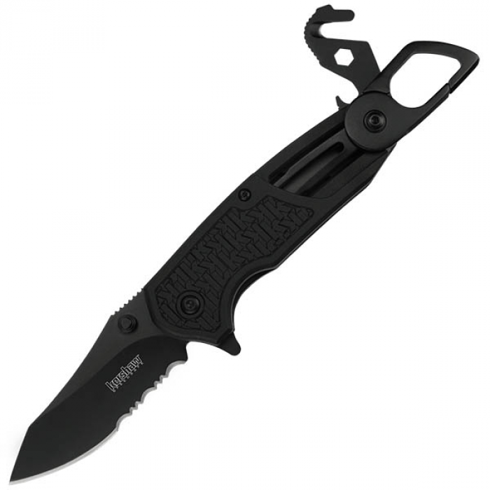 Kershaw Kershaw Funxion Assisted 3.0 in Black Comboedge Aluminum - $62.99 at Everest