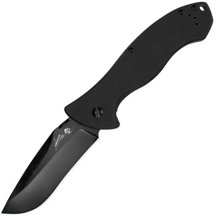 Kershaw Kershaw Emerson CQC-9K Folder 3.5 in Black Plain G-10 Handle - $74.79 at Everest