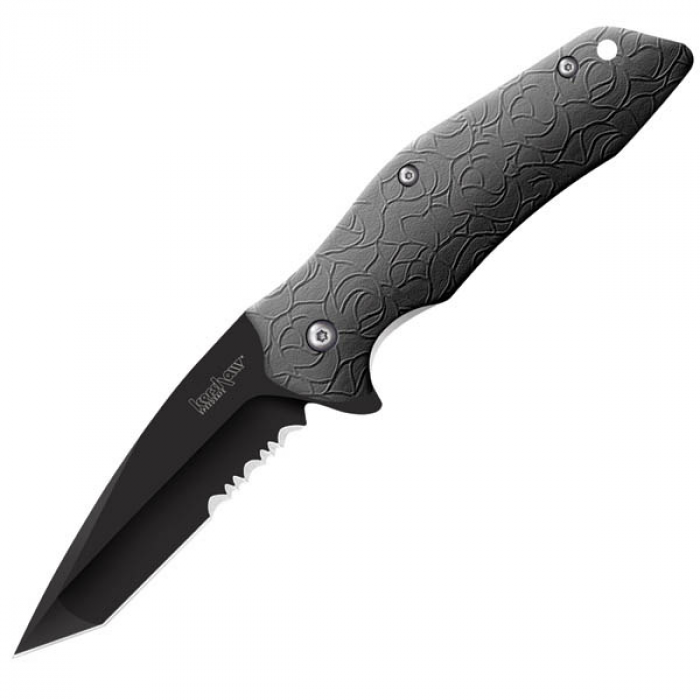 Kershaw Kershaw Kuro Assisted 3.125 in Black Comboedge GFN Handle - $57.56 at Everest