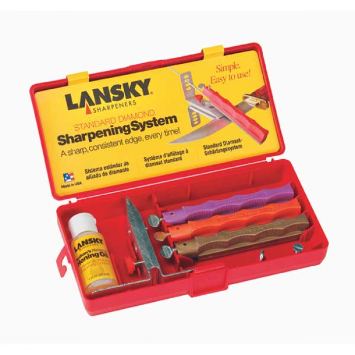 Lansky Lansky 3-Stone Diamond Knife Sharpening System - $89.24 at Everest