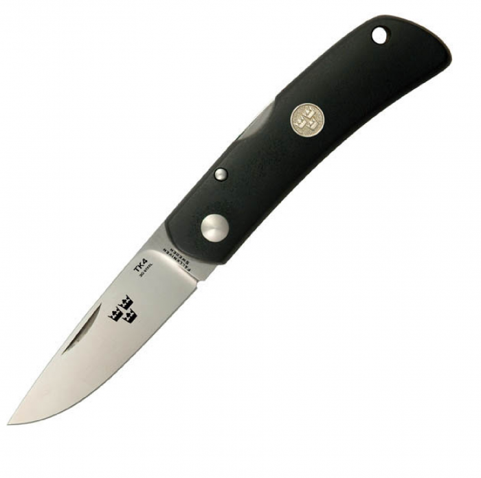 Fallkniven Fallkniven TK4 Folder 2.75 in Satin Blade Black Zytel Handle - $229.76 at Everest