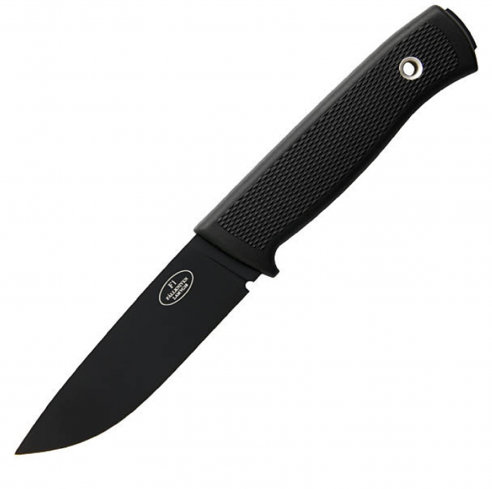 Fallkniven Fallkniven F1 Fine Edge Fixed Knife w-Leather Sheath Black - $212.76 at Everest