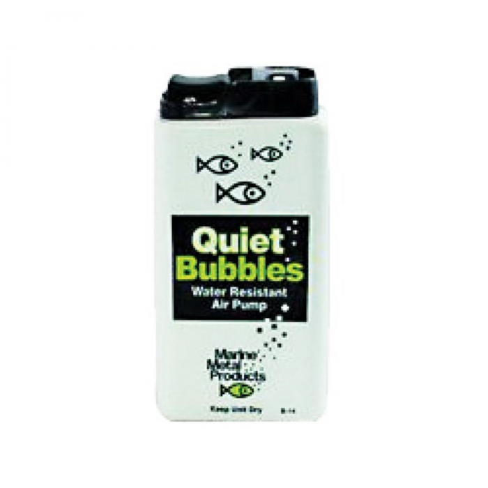 Marine Metal Aerator Quiet Bub 1.5V 60 Hrs W/2 D Battery