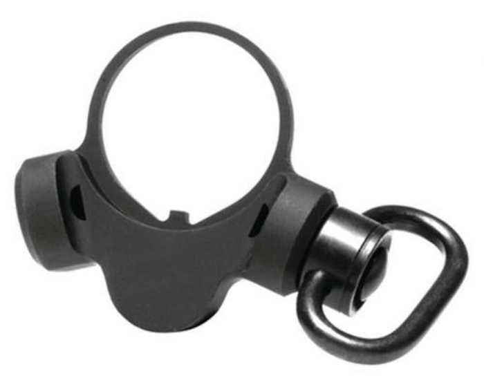 Troy Industries OEM M4 Receiver End Plate Sling Mount Adapter 2 Position Ambidextrous with Quick Detach Sling Swivel AR-15, LR-308 Carbine Aluminum Black - $48.00 at Everest