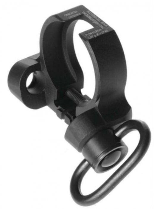 Troy Industries Professional Grade Rear Sling Mount Adapter 2 Position Ambidextrous with Quick Detach Sling Swivel AR-15 Carbine Aluminum Black - $52.00 at Everest