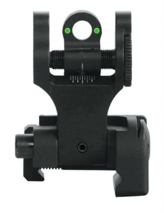 Troy Industries Rear Flip-Up Battle Sight M4-Style with Tritium AR-15 Aluminum - $198.00 at Everest