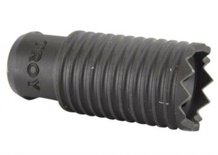 Troy Industries Claymore Muzzle Brake 5.56mm AR-15 1/2-28 Thread Matte - $59.00 at Everest