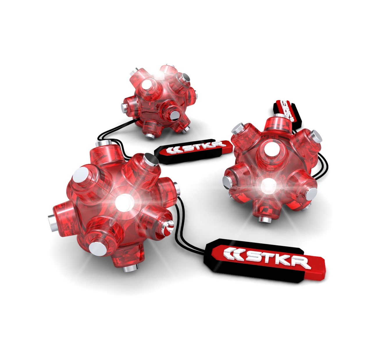 Magnetic Light Mine- 3-pack- Flashlight