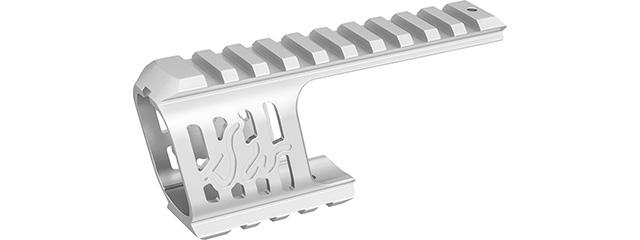 Everest Asg Accessory Rail For Dan Wesson 715 Revolver (Silver) - $42.75 at Everest