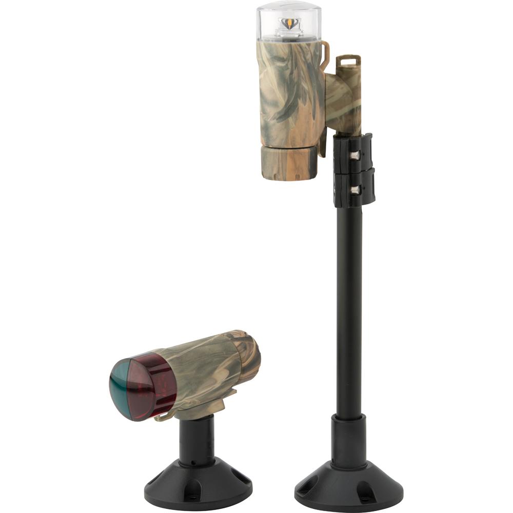 Everest Attwood PaddleSport Portable Navigation Light Kit - Screw Down or Adhesive Pad - RealTree(R) Max-4 Camo - $61.46 at Everest
