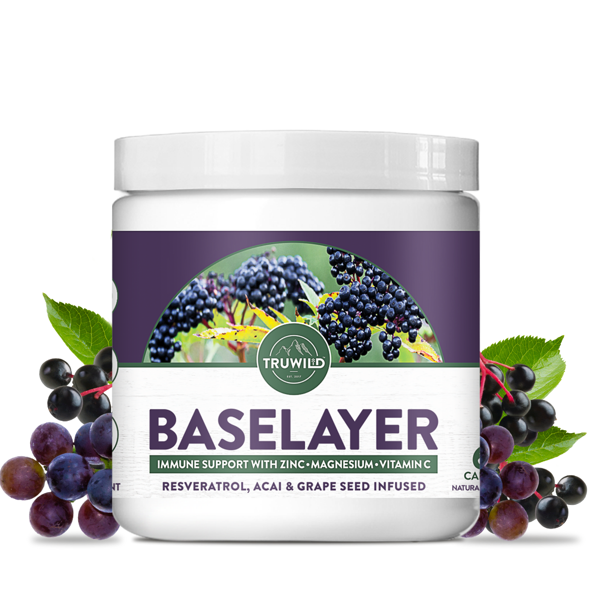 TRUWILD BASELAYER - IMMUNE DEFENSE AND WELLNESS (60 CAPSULES)
