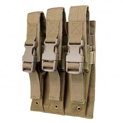 Everest Vism By Ncstar Molle Hicap Pistol Triple Magazine Pouch/ Tan - $10.69 at Everest