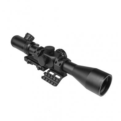 Everest Ncstar(R) 4-16X4Mm Shooter Series Scope & Spr Mount/ P4 Sniper Reticle/ Black - $176.54 at Everest