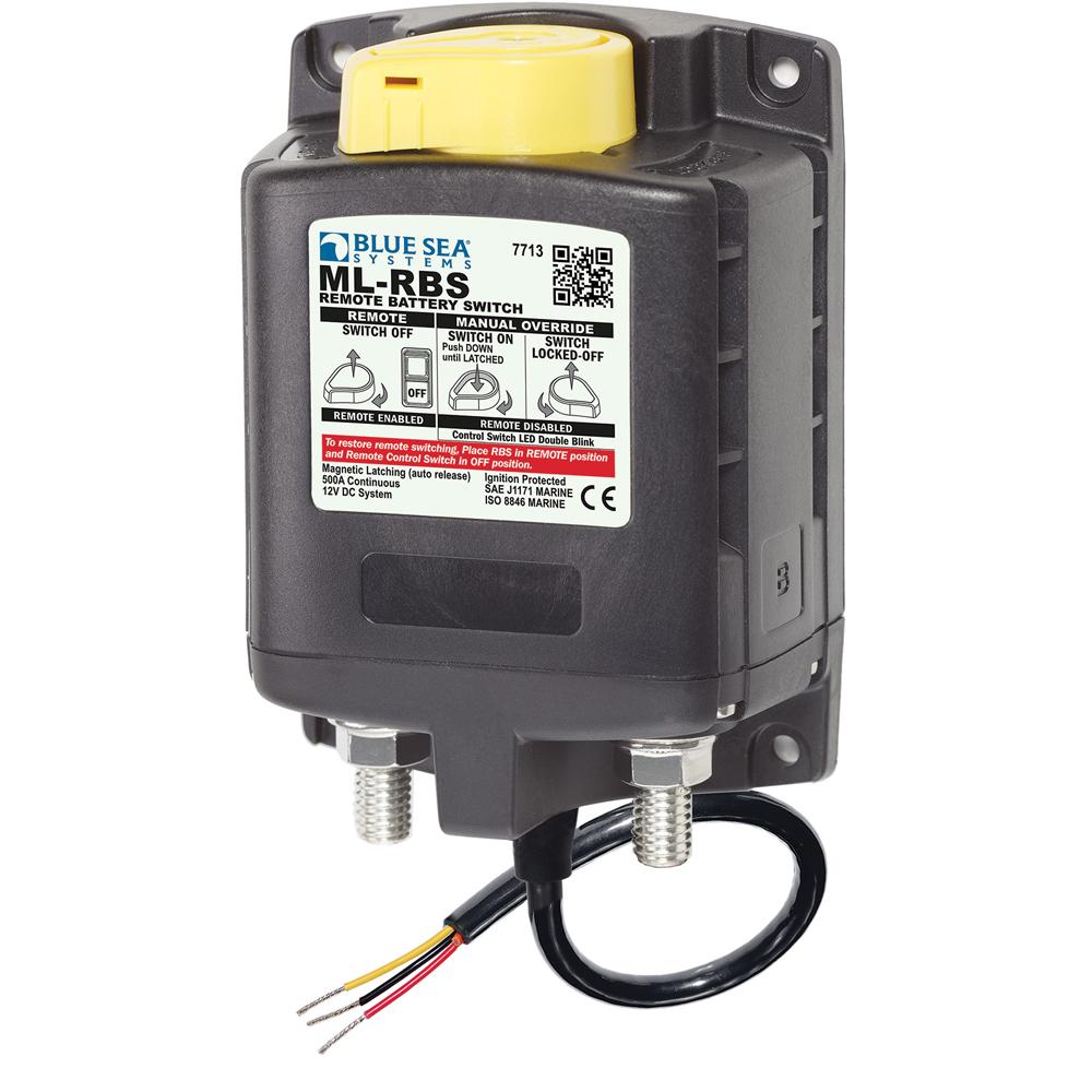 Everest Blue Sea 7713 ML-RBS Remote Battery Switch w/Manual Control Release - 12V - $312.43 at Everest