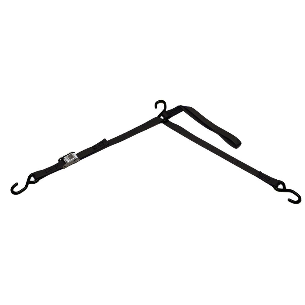 BoatBuckle P.W.C. Tri-Down w/Cam Buckle & Soft Hook - 1 x 6'