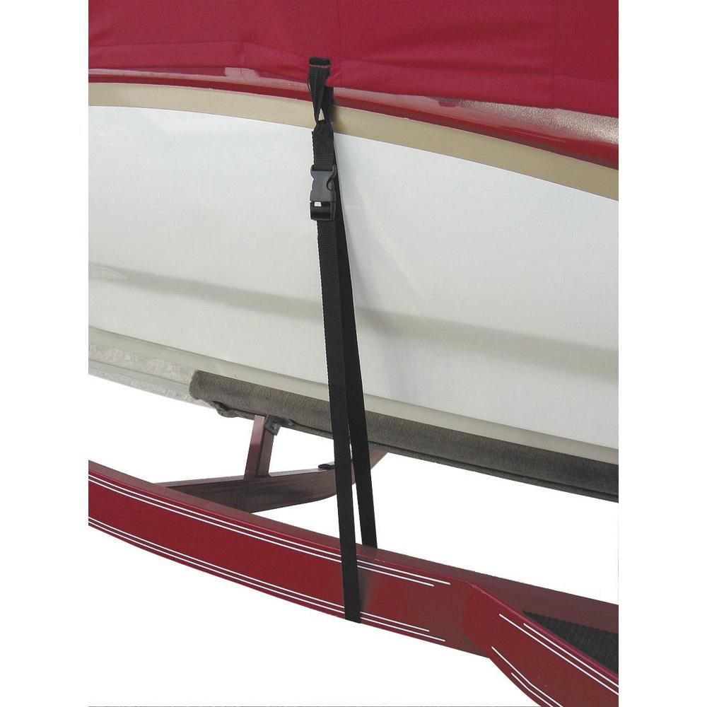 BoatBuckle Snap-Lock Boat Cover Tie-Downs - 1 x 4' - 6-Pack