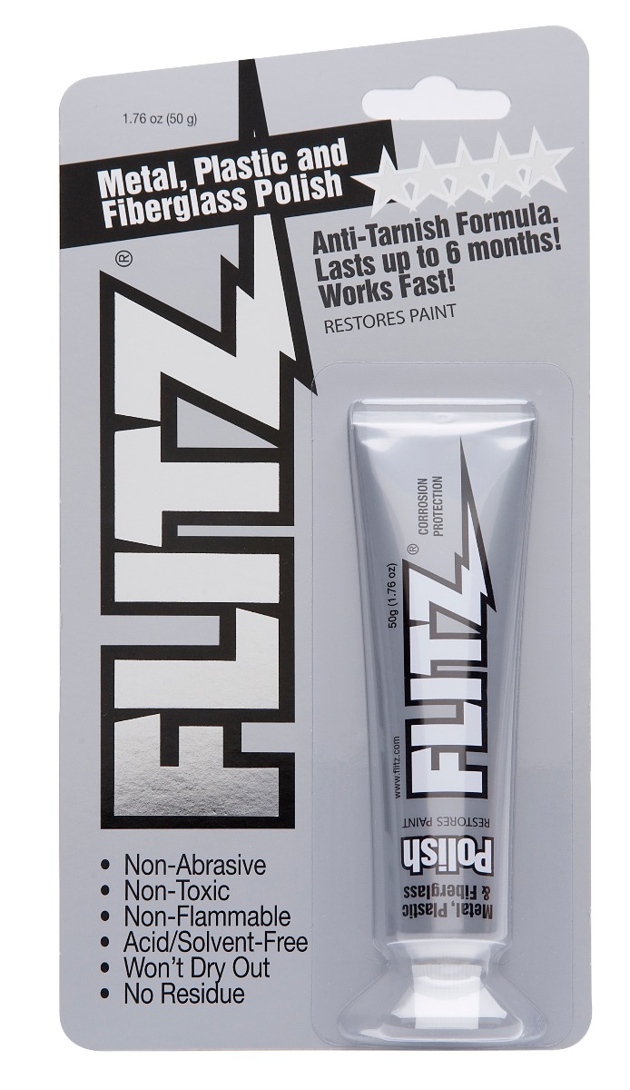 Everest FLITZ Metal, Plastic & Fiberglass Polish 1.76oz/50g - $12.25 at Everest