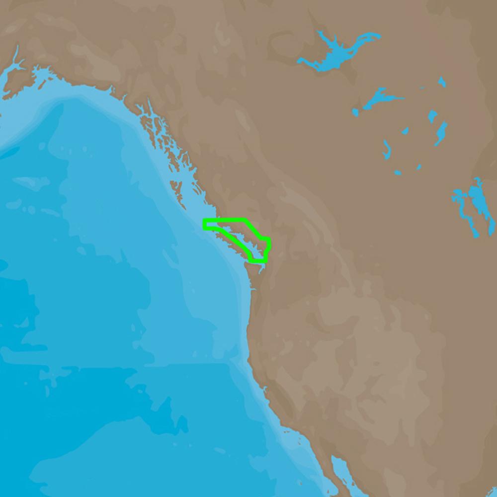 C-MAP 4D NA-D957 San Juan Islands to Nigei Island