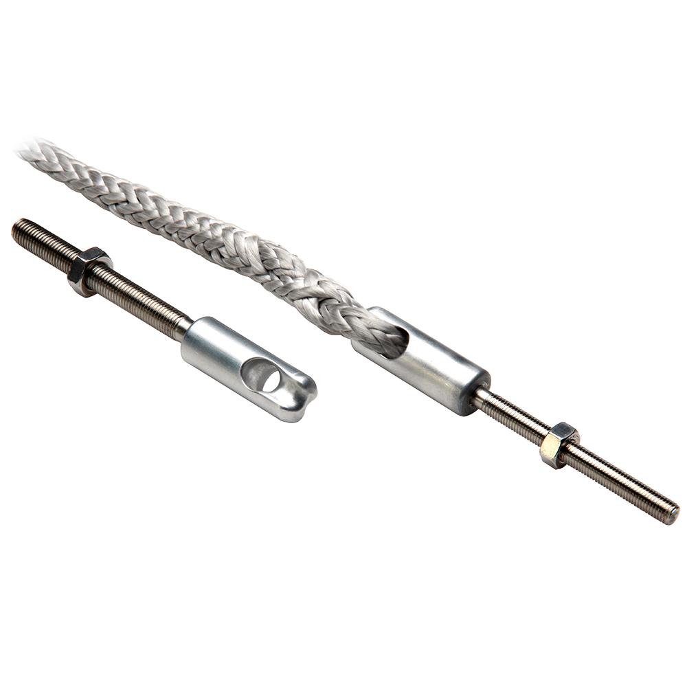 C. Sherman Johnson Splice Eye w/Threded Stud: 1/4-28 x 2-1/2 LH w/Splice Eye