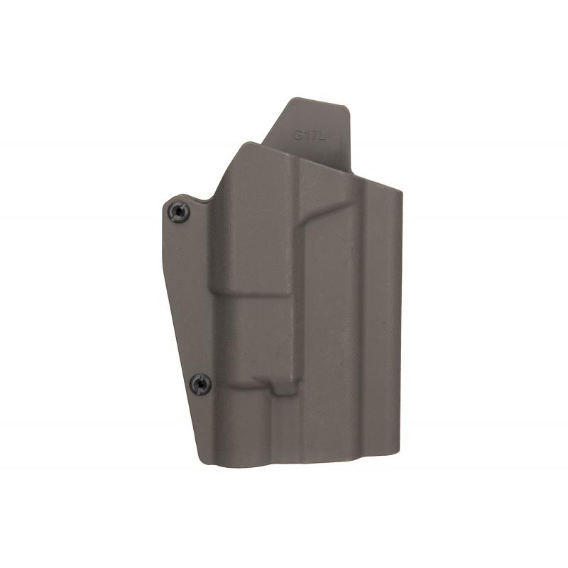 Everest Lancer Tactical Light Bearing Hard Shell Holster for Glock 17 [Large] - FOLIAGE - $17.12 at Everest