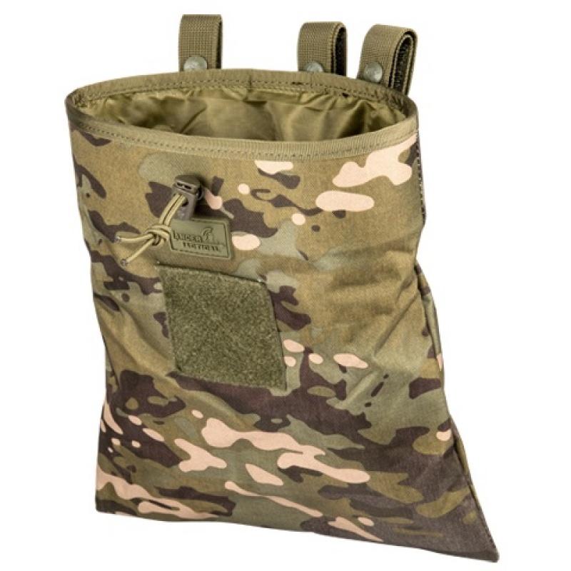 Lancer Tactical Nylon Foldable Dump Pouch - CAMO TROPIC