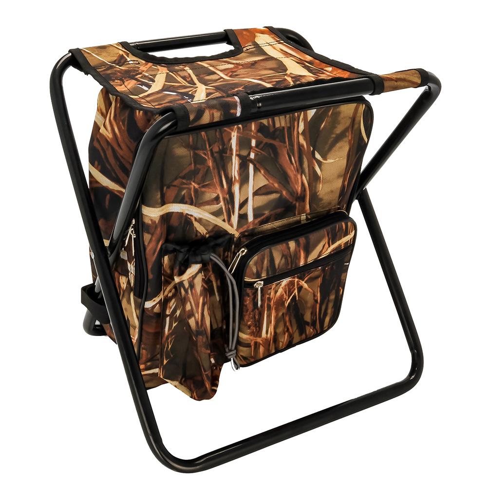 Camco Camco Camping Stool Backpack Cooler Camouflage - $49.49 at Everest