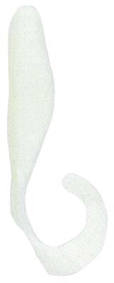 Everest CURLY SHAD-WHITE-4 INCH - $5.26 at Everest