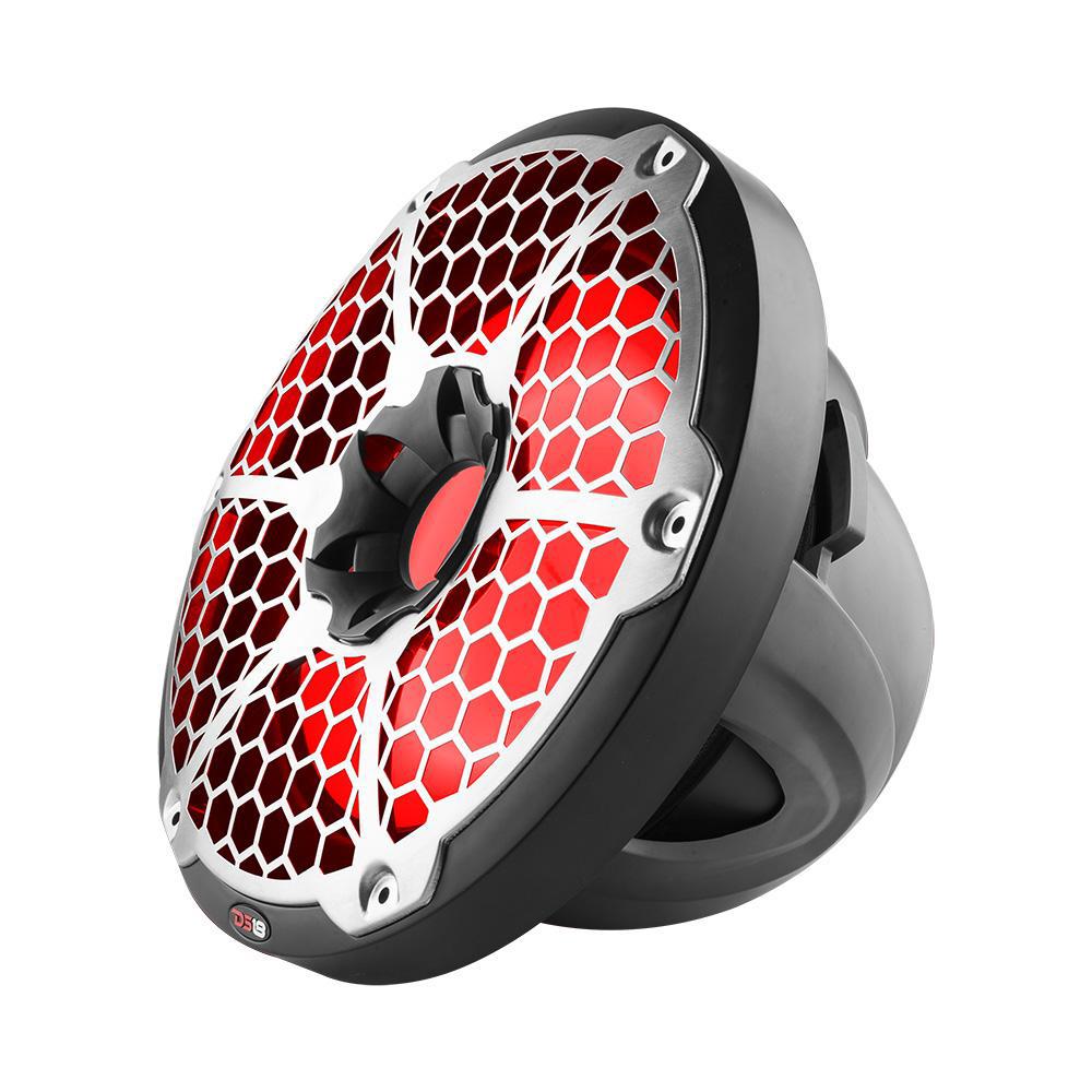 DS18 HYDRO 12 Subwoofer w/RGB Lights - 700W - Matte Black