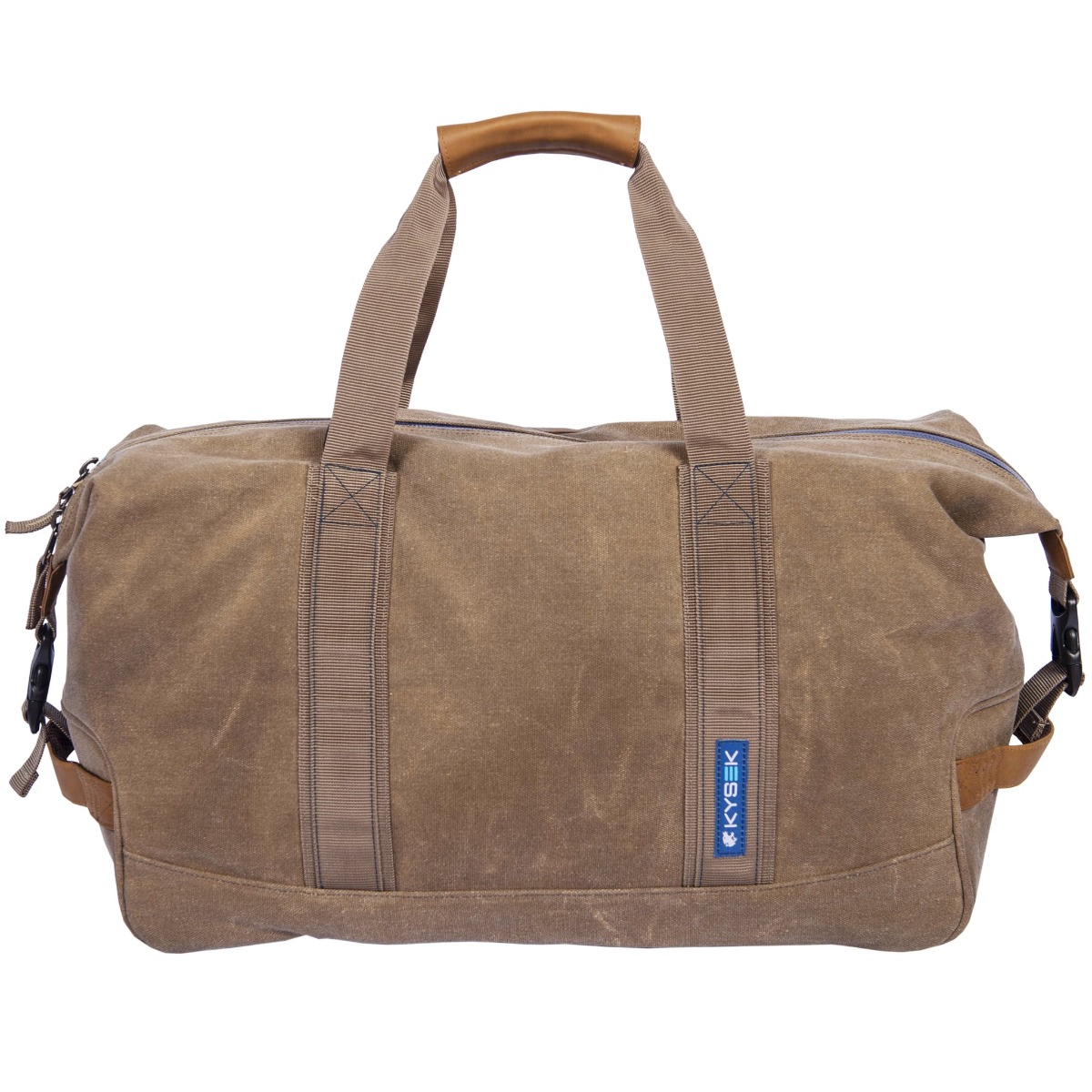 Kysek THE KYSEK DUFFLE BAG Weekend bag Weekender Overnight Carryon Hand Bag Brown - $199.95 at Everest