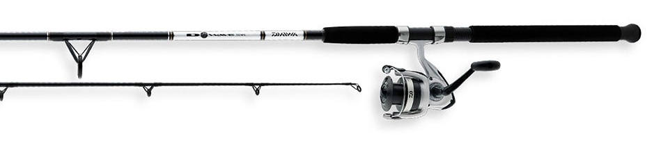 Everest D-WAVE SALTWATER SPINNING COMBOS - DWB40-B/F802M - $35.42 at Everest