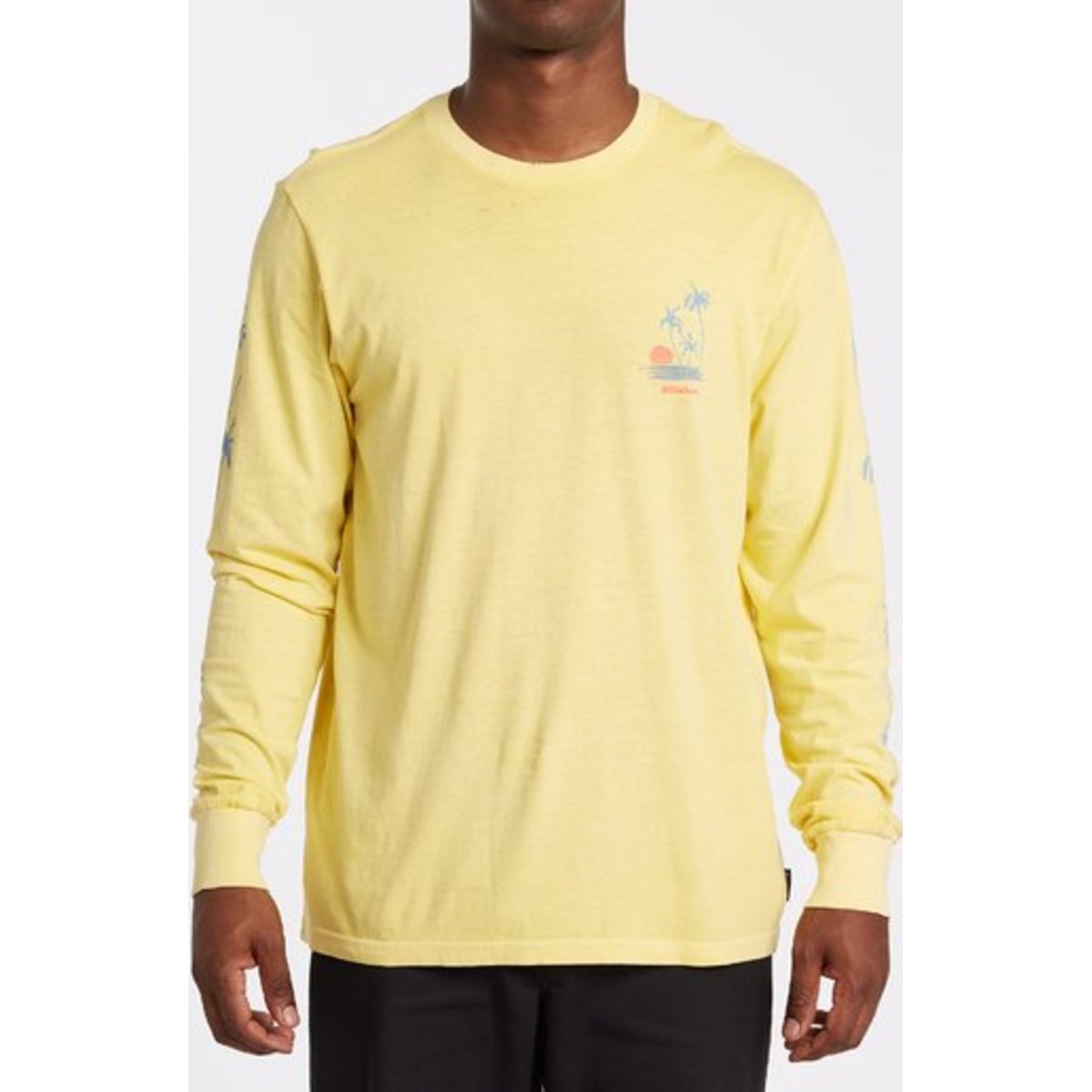 Everest Cruiser Long Sleeve T-Shirt - LIGHT YELLOW / Large - $35.42 at Everest