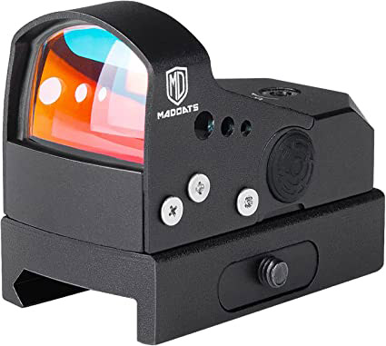 Md Madoats Red Dot Sight, Compact Reflex Sight Optics Gun Sights for Rifle Pistol Airsoft with Weaver Picatinny Rail for Hunting, Shooting - $26.99 at Everest