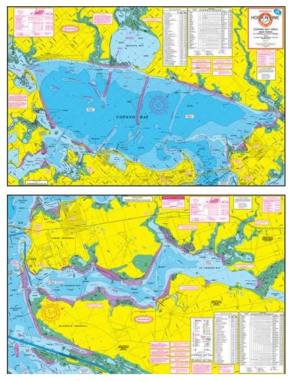 Everest Copano Bay Area Wade (Hard Copy) Fishing, Fly Fishing & Kayak Fishing Map (With GPS) - $16.07 at Everest
