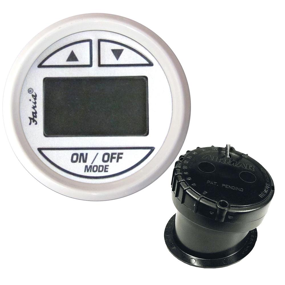 Everest Faria Dress White 2 Depth Sounder w/In-Hull Transducer - $241.81 at Everest