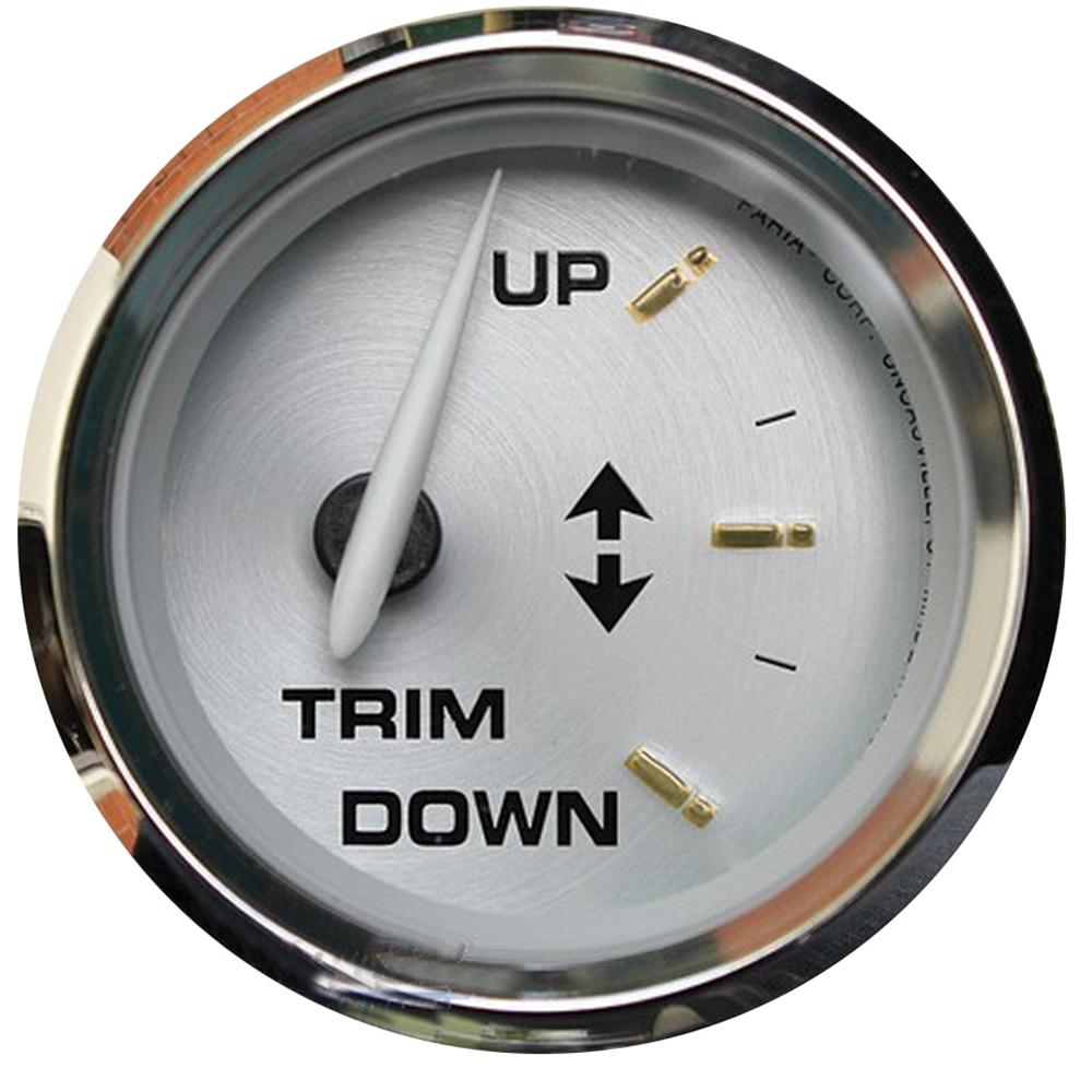 Everest Faria Kronos 2 Trim Gauge (Mercury / Mariner / Mercruiser / Volvo DP / Yamaha-2001 and newer) - $40.76 at Everest