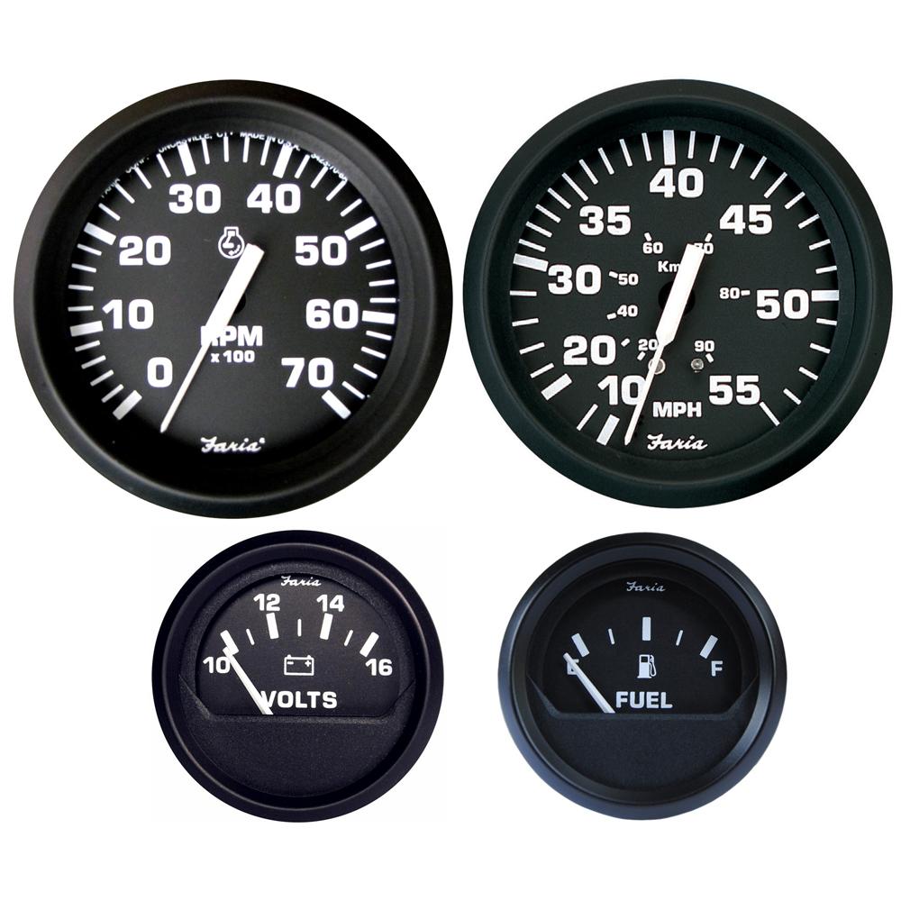 Everest Faria Euro Black Boxed Set - Outboard Motors - $195.36 at Everest